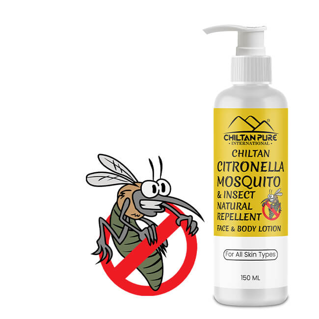 Citronella Mosquito Natural Repellent Body Lotion – Works against mosquito, Eliminate infections, Contain Anti-inflammatory properties – 100% natural - Mamasjan