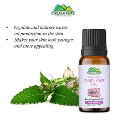 Clary Sage Essential Oil – Relieves Insomnia, Lowers Blood Pressure, Reduces Convulsions & Balances Hormones - Mamasjan