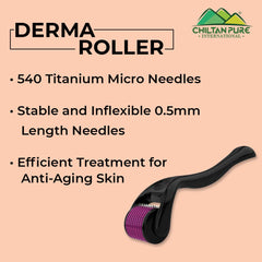 Derma Roller System – Ultra Sharp Needle Tips, Therapy for Skin Regeneration, Efficient Treatment for Anti-Aging Skin & Stretch Marks!! - Mamasjan