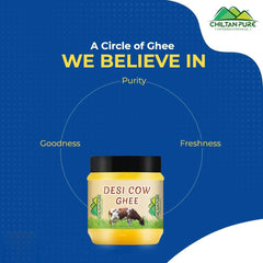 Desi Cow Ghee – Make your food delicious, boosts kids mental growth, helps in bone development, good for eye sight – rich source of vitamins, antioxidants & improve digestion – 100% pure organic - Mamasjan