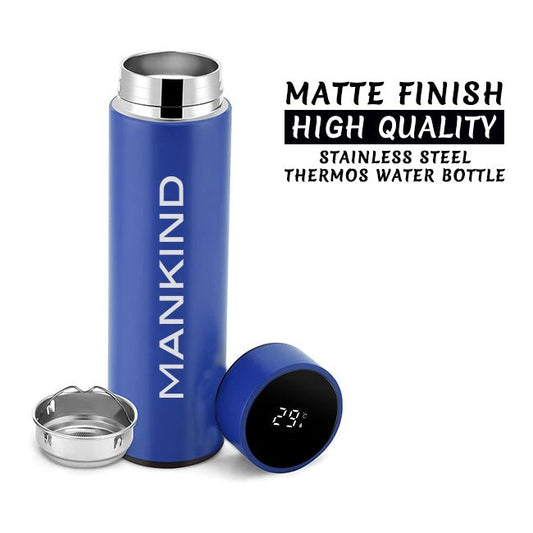 Digital Water Bottle - Temperature Display Vacuum Insulated, Thermos Flask Made of Premium Stainless Steel - Mamasjan