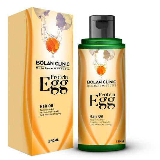 Egg Oil - Hydrates Hair, Prevents Premature Greying, and Eliminates Frizz for Silky, Soft, and Thick Hair! - Mamasjan