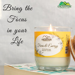 Focus & Energy Aromatherapy Candle – Warm up the Soul Inside!! 500g - Mamasjan