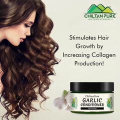 Garlic Conditioner Hair Mask – Promote Hair Growth, Balance PH Level of Hair, Makes Hair Healthy & Shiny - Mamasjan