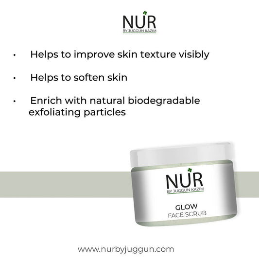 Glow Face Scrub – Oil it, clean it, scrub it, helps to look youthful, provides shine – 100% pure. - Mamasjan