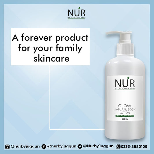Glow Natural Body Lotion – A big no to skin dryness, heals dry skin, locks in moisture – 100% Pure - Mamasjan