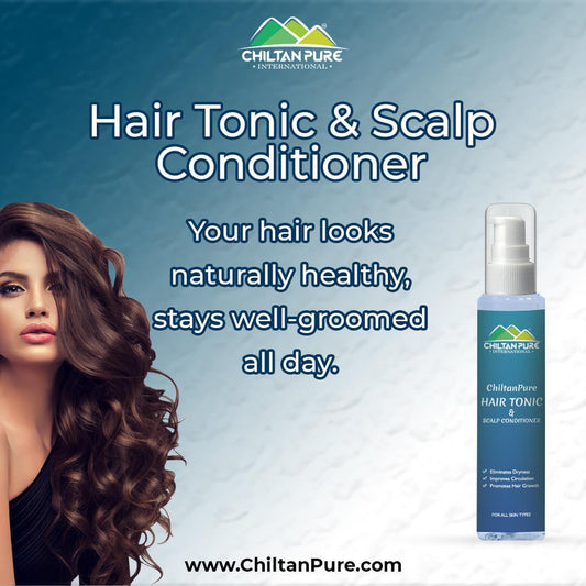 Hair Tonic and Scalp Conditioner – Boosts Hair Growth, Reduces Dandruff & Itchiness 100ml - Mamasjan