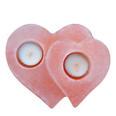 Heart Shape Pink Salt Candle – The gentlest touch of nature for your entire family, removes toxins from the air, Cleanse the indoor air, absorbs the negative energy, 100% organic - Mamasjan