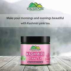 Kashmiri Pink Tea – Where there’s Pink Tea, There’s Happiness! Improves Digestion, Aids Weight Loss & Boosts Immunity – 100% Pure Organic - Mamasjan