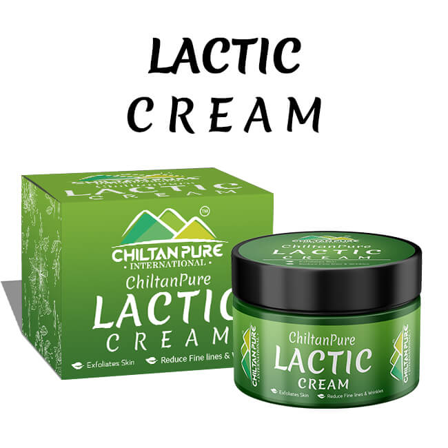 Lactic Cream – Natural Exfoliant, Brightens Skin, Promotes Collagen Production, Fades Fine Lines & Wrinkles - Mamasjan