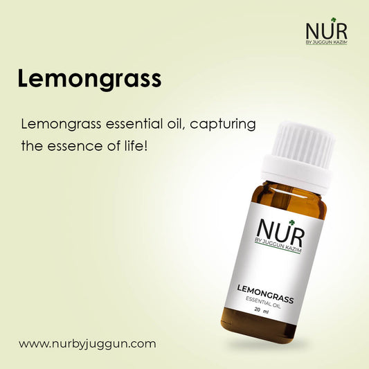 Lemongrass Essential Oil – Treats Digestive Problems, Promotes Healthy & Glowing Skin, Helpful In Relieve Muscles Pains - Mamasjan