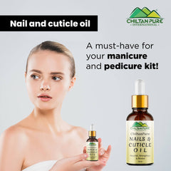 Nails & Cuticle Oil – Moisturizes & Strengthen Nails & Cuticle, Rejuvenates Dry, Damaged & Inflamed Nails, Protects Against Infections - Mamasjan