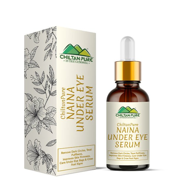 Naina Under Eye Serum – For Firm Delicate Skin, Support firm refreshed look – Reduce fine lines, Dark circles & Puffiness (100% result) - Mamasjan