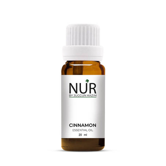 Nur-Cinnamon Essential Oil – Reduces stress, Perfect solution for acne free skin, Strong scent & Perfect for aromatherapy - Mamasjan
