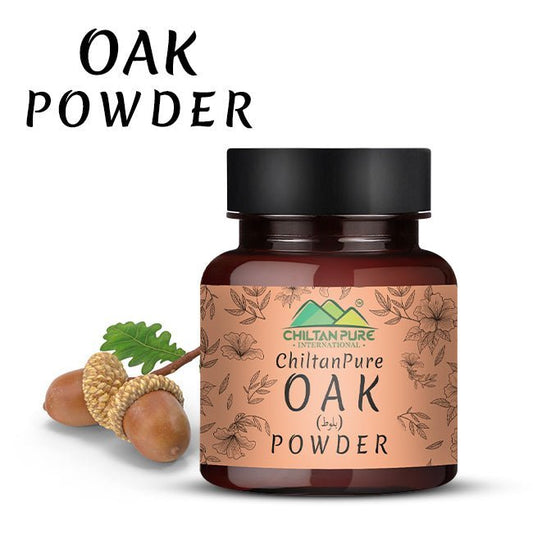 Oak Powder (Manjakani) – Improves Digestion, Helps Tissue Tightening in Women, Promotes Oral Health, Controls Asthma & Diabetes 120gm - Mamasjan