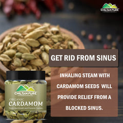 Organic Cardamom Seeds – Helps with digestive problem, lower blood sugar levels, treats bad breath – 100% pure organic - Mamasjan