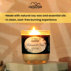 Relaxant & Sleep Aromatherapy Candle - The Flame to Relax You!! - Mamasjan