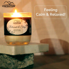 Relaxant & Sleep Aromatherapy Candle - The Flame to Relax You!! - Mamasjan