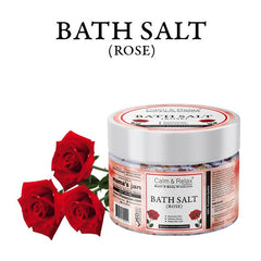 Rose Bath Salt - Blooming Fragrance, Detoxify Skin & Soothes Skin Inflammation - Mamasjan