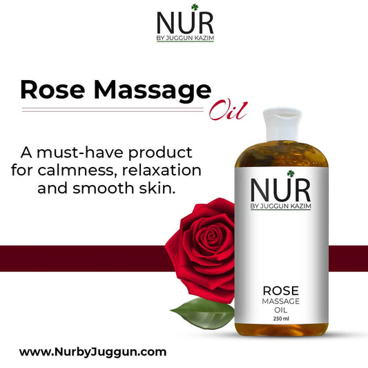 Rose Massage Oil – Hydrating, Calming, Warming, Relaxing & Rejuvenating Body Oil - Mamasjan