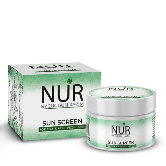 Sun Screen for Oily and Acne Prone Skin – Reduces the risk of skin cancer, Protect the skin from sunburn, Limit the area of sunspots & Reduces signs of ageing - Mamasjan