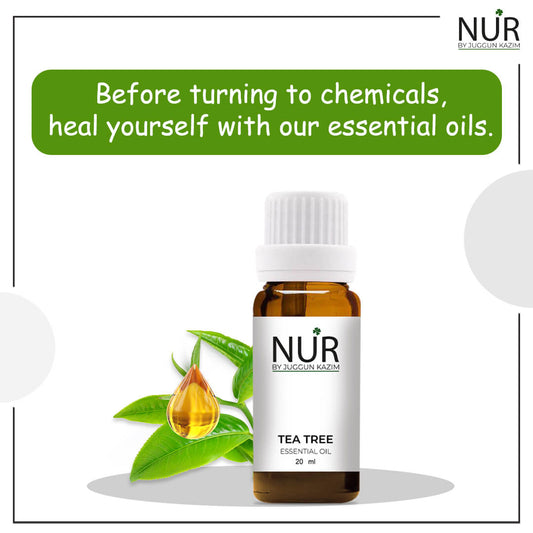 Tea Tree Essential Oil – Best for Acne Treatment, Reduce Blemishes & Dark Spots, Effective Wound Healer - Mamasjan
