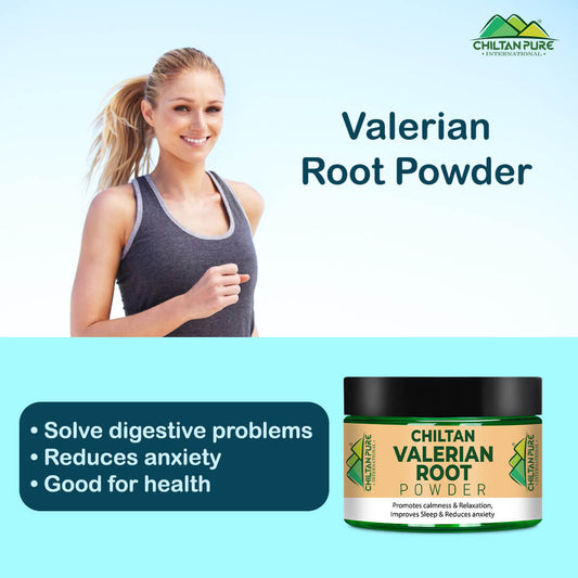 Valerian Root Powder - Deep Sleep, Best Sleep Aid - Mamasjan