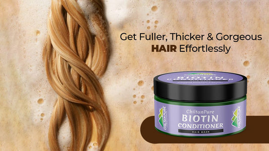 Biotin Conditioner Hair Mask, Get Fuller, Thicker, & Gorgeous Hair Effortlessly - Mamasjan