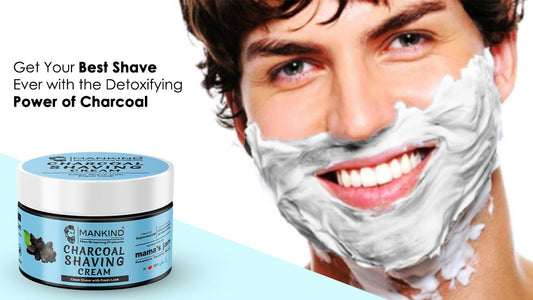 Charcoal Shaving Cream - Get Your Best Shave Ever with the Detoxifying Power of Charcoal - Mamasjan