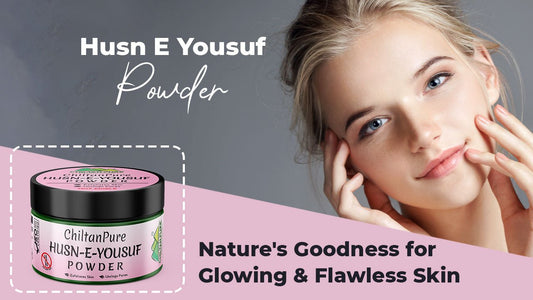 Husn E Yousuf Powder - Nature's Goodness for Glowing& Flawless Skin - Mamasjan