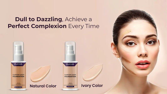 Liquid foundation - Dull to Dazzling, Achieve a Perfect Complexion Every Time - Mamasjan