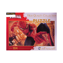 19932 SPIDER MAN PUZZLE 104PC SET H.T (3+ YEAR) Default Title - MamasJan Toys