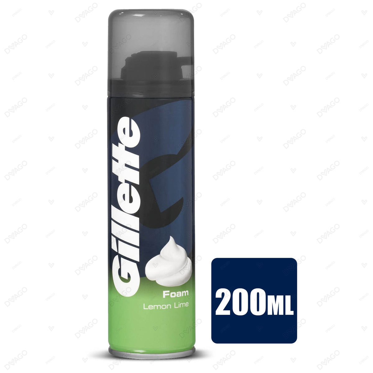 GILLETTE SHAVING FOAM LEMON AND LIME 200 ML