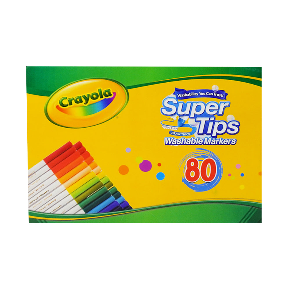 585881 CRY MARKER 80CT SUPER TIPS Default Title - MamasJan Toys