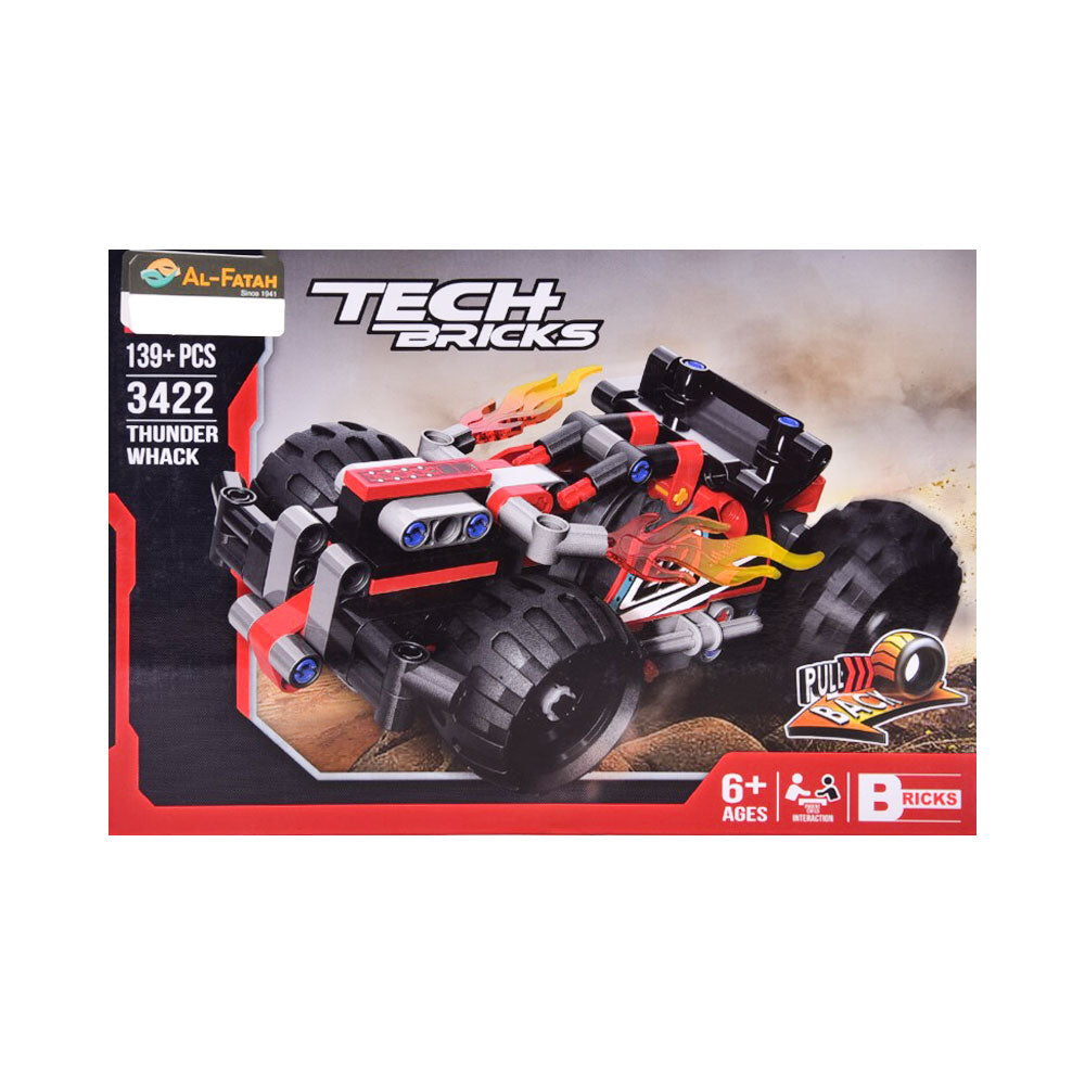 3422 JISI HIGH RACING CAR BLOCKS Default Title - MamasJan Toys