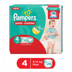 PAMPERS BABY PANTS 4 MAXI 28PCS