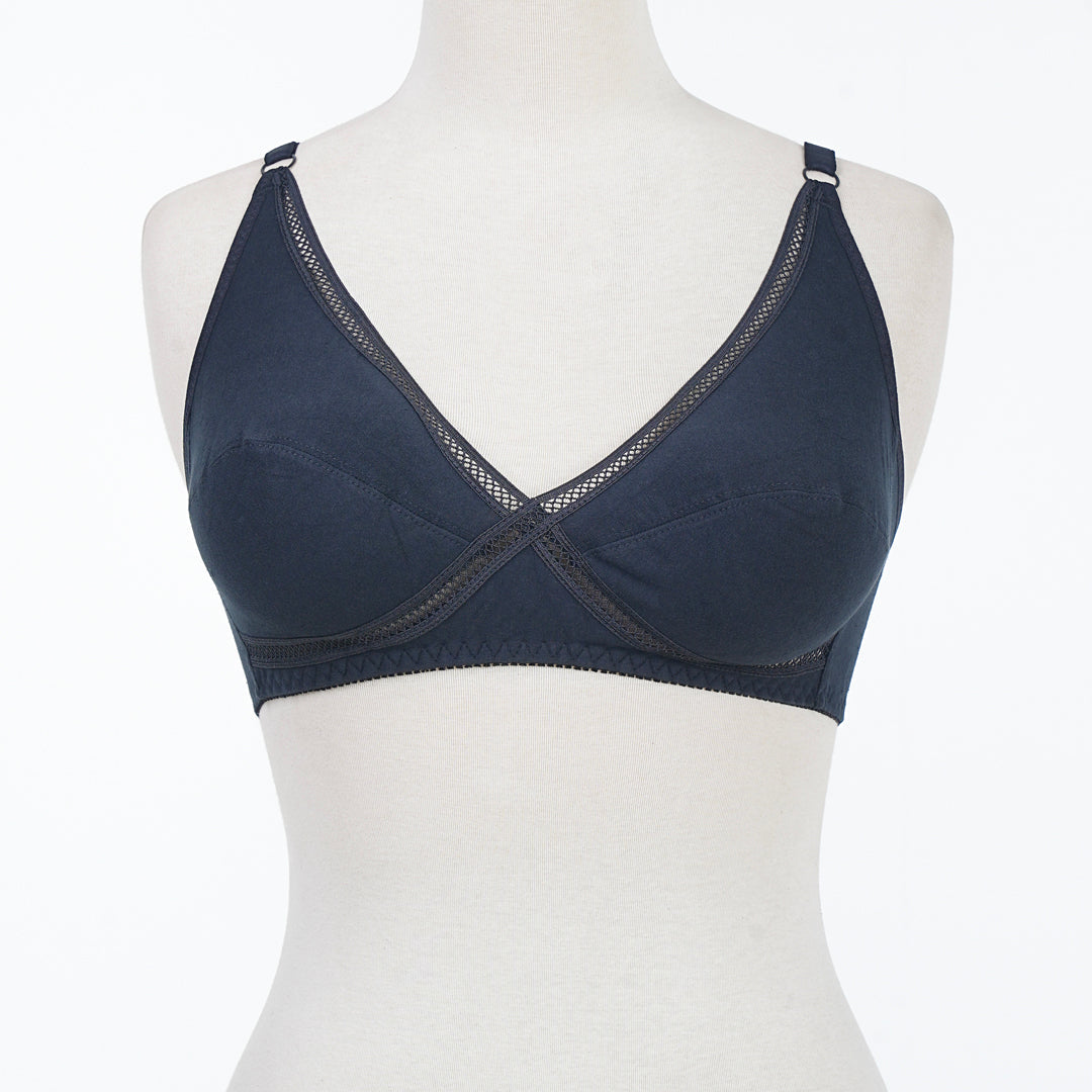 BELLEZA COTTON LIFT BRA 001 WHITE / 42-B - MamasJan Lingerie