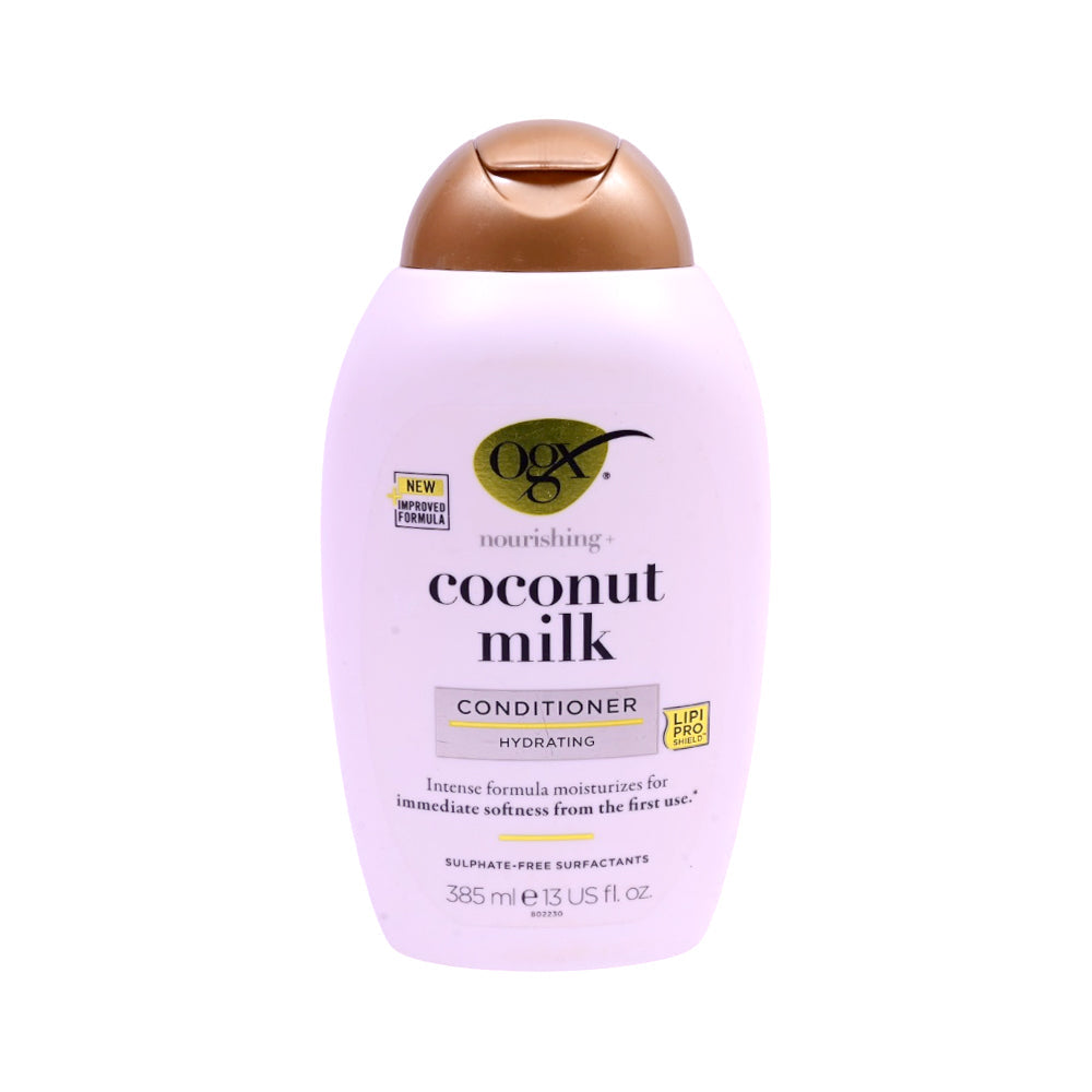 OGX CONDITIONER COCONUT MILK 385 ML Default Title - MamasJan haircare