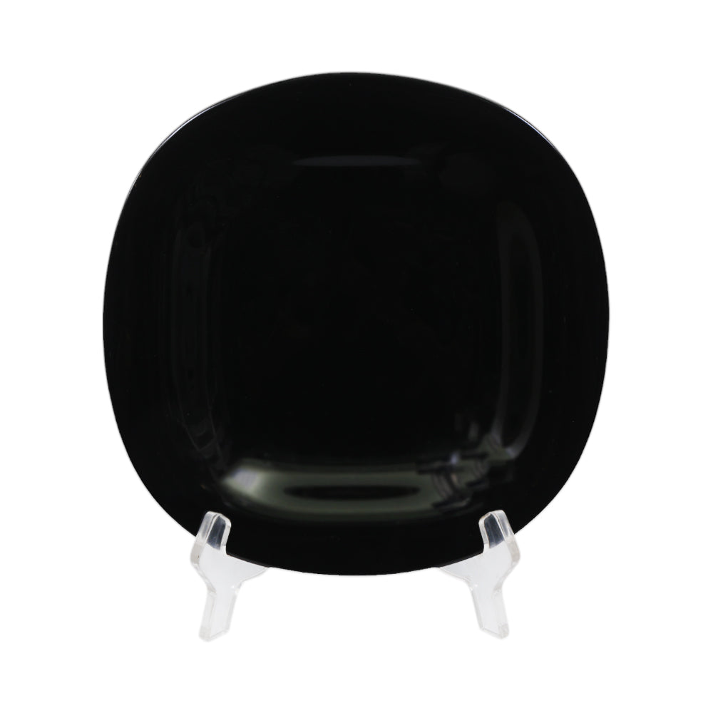 PLATE QUARTER LUMINARC CARINE BLACK L9816 Default Title - MamasJan Crockery