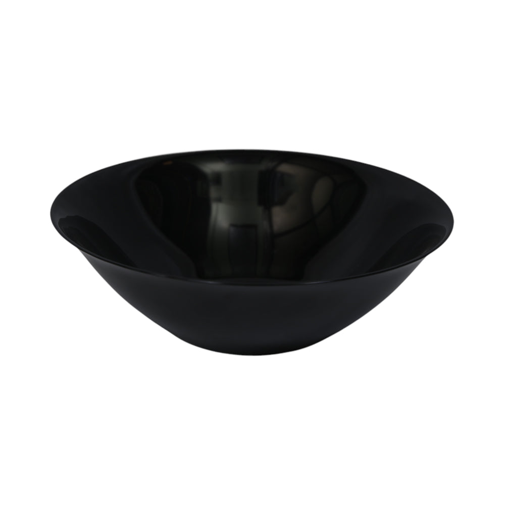 BOWL SALAD LUMINARC CARINE BLACK D2376 Default Title - MamasJan Crockery
