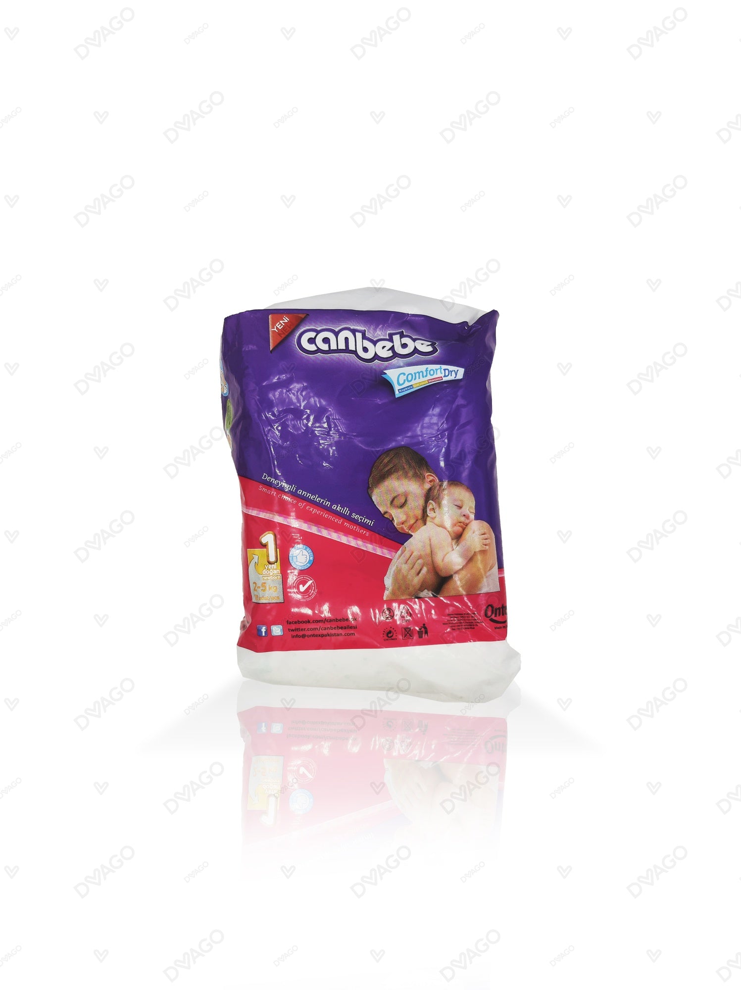 Canbebe Baby Diapers size Newborn 10Pcs