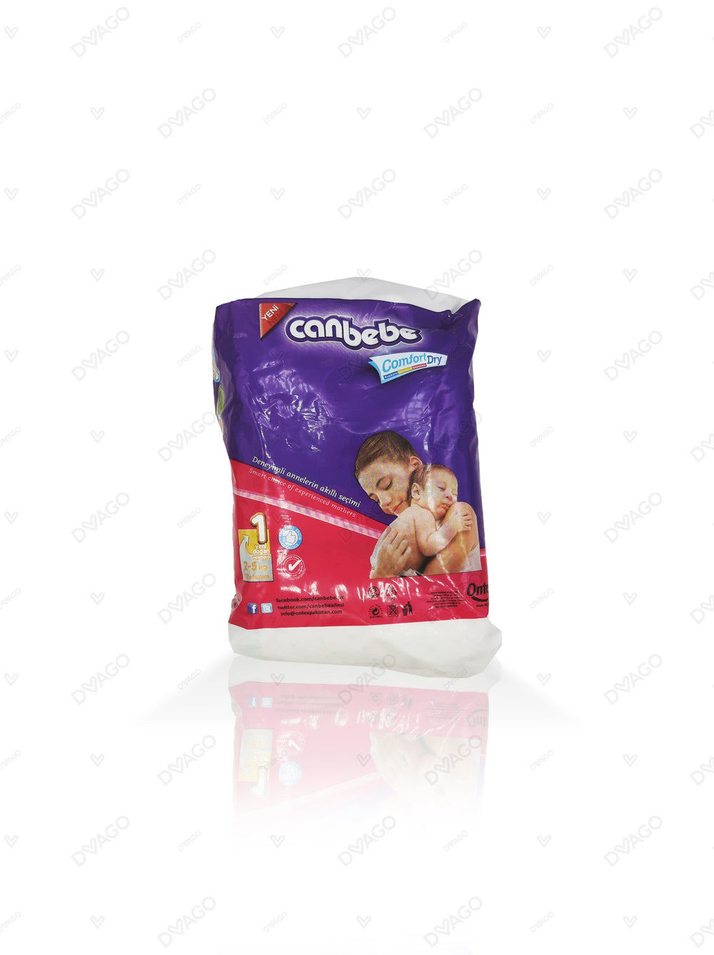 Canbebe Baby Diapers size Newborn 10Pcs