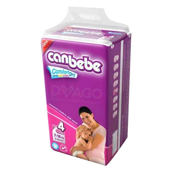 CANBEBE BABY DIAPERS MAXI SIZE 4 7PCS