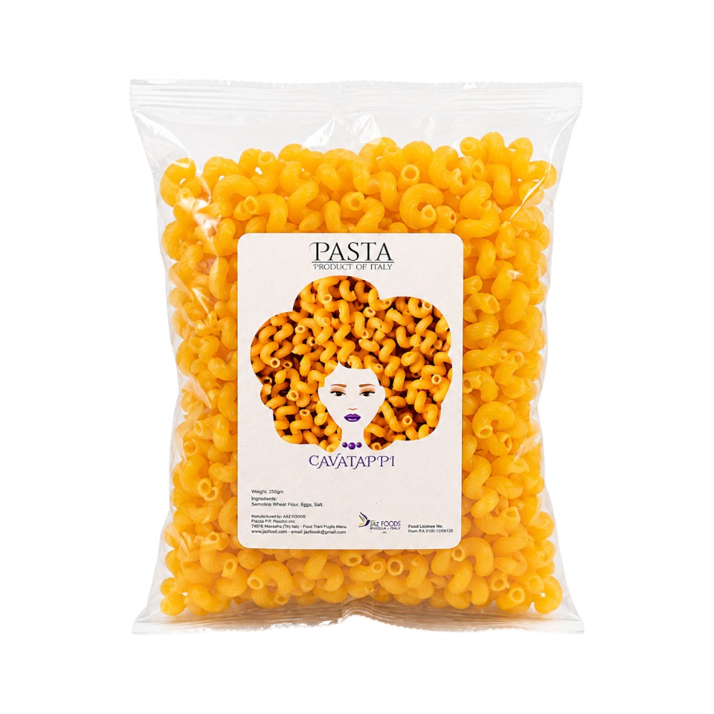 0052 PASTA CAVATAPPI DOUBLE ELBOW 250GM Default Title - MamasJan GroceryFoods