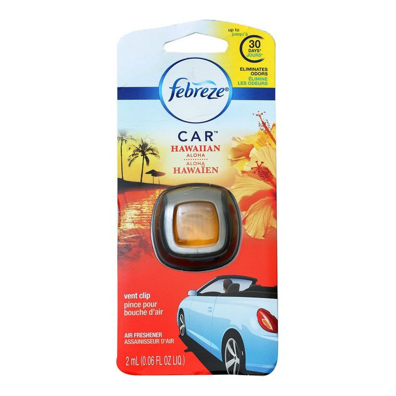 FEBREZE CAR AIR FRESHNER HAWAIIAN ALOHA 2 ML Default Title - MamasJan Grocery Nonfood