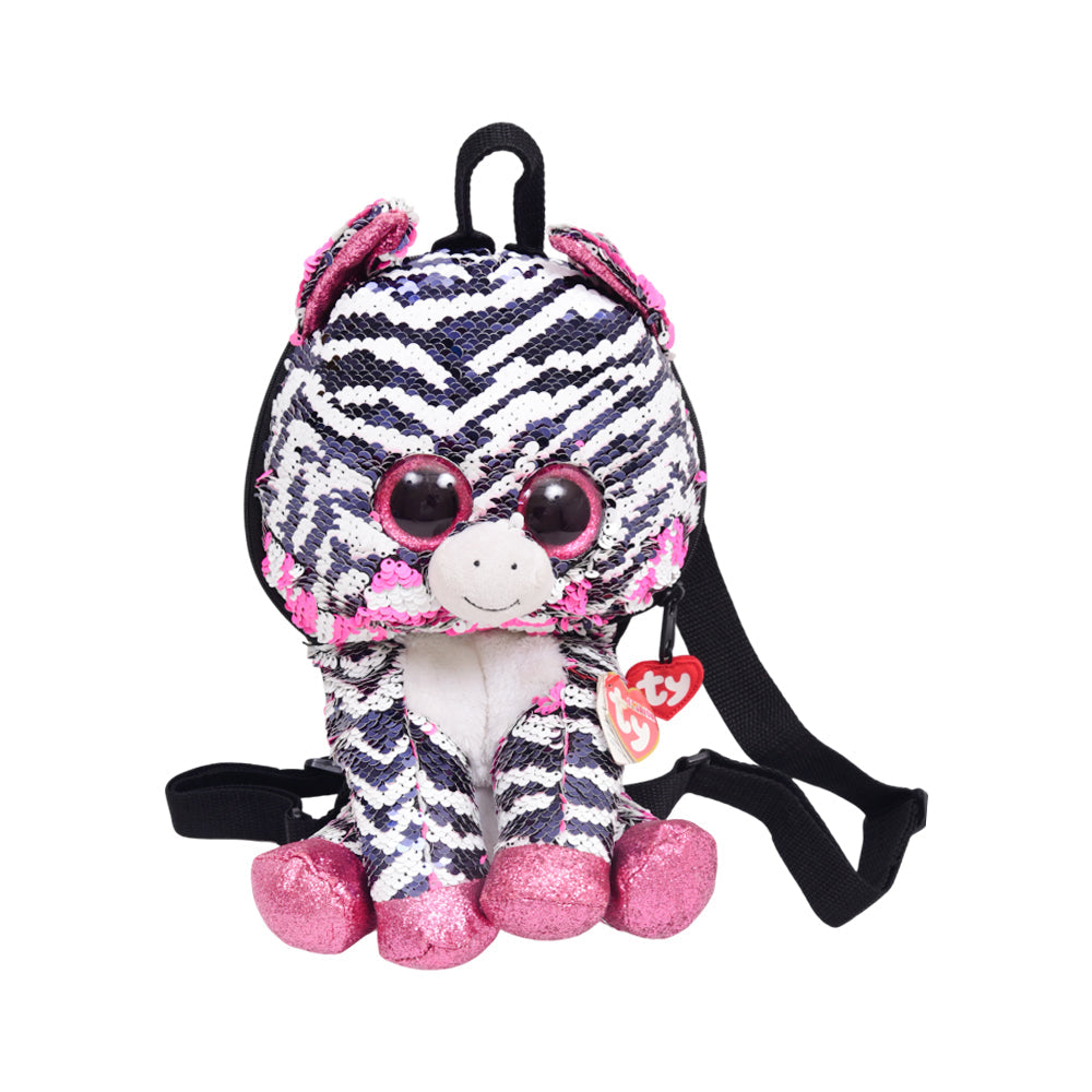 95030 SOFT TOY SEQUIN ZOEY BACKPACK Default Title - MamasJan Toys