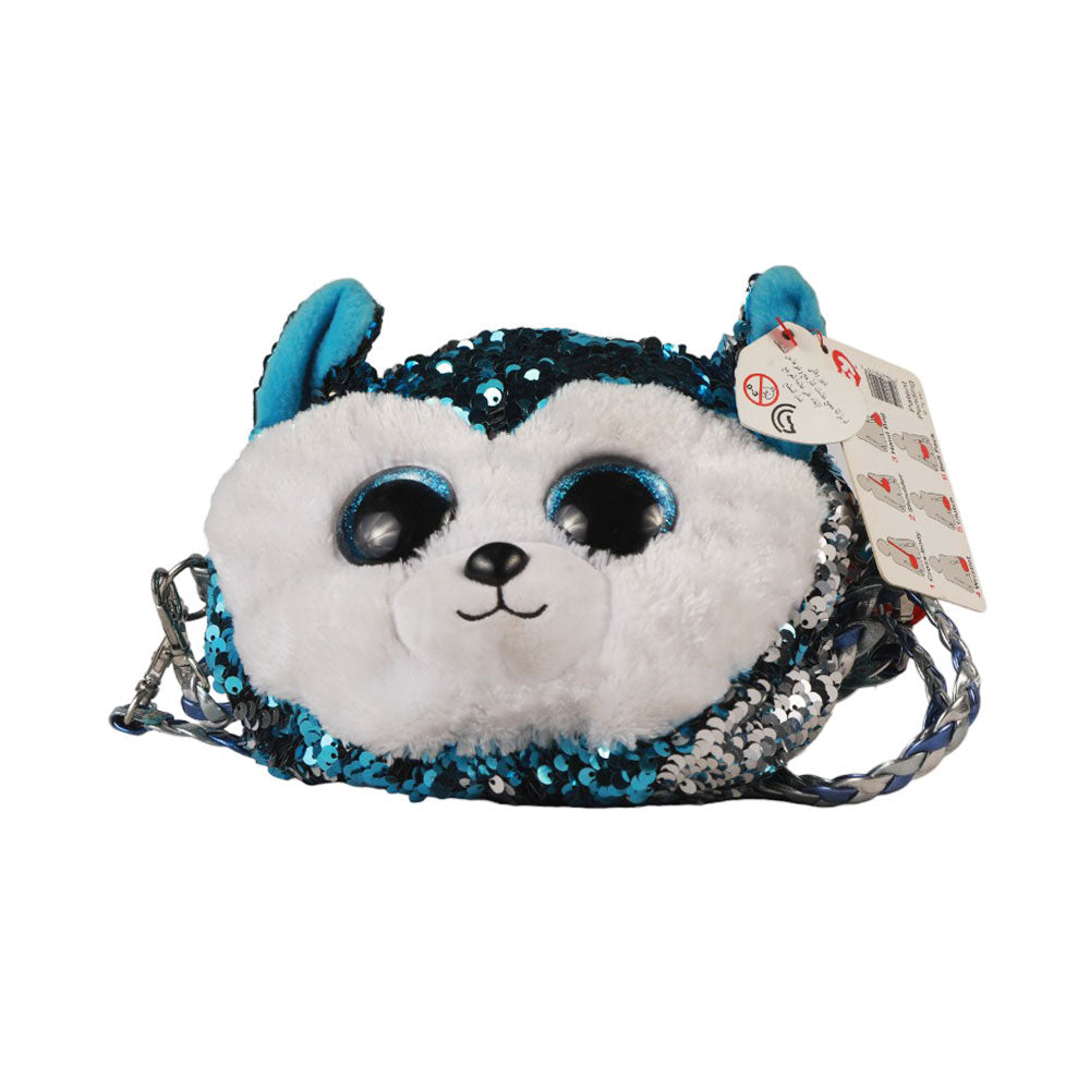 95125 TY MONEY BAG HUSKY FACE D Default Title - MamasJan Toys