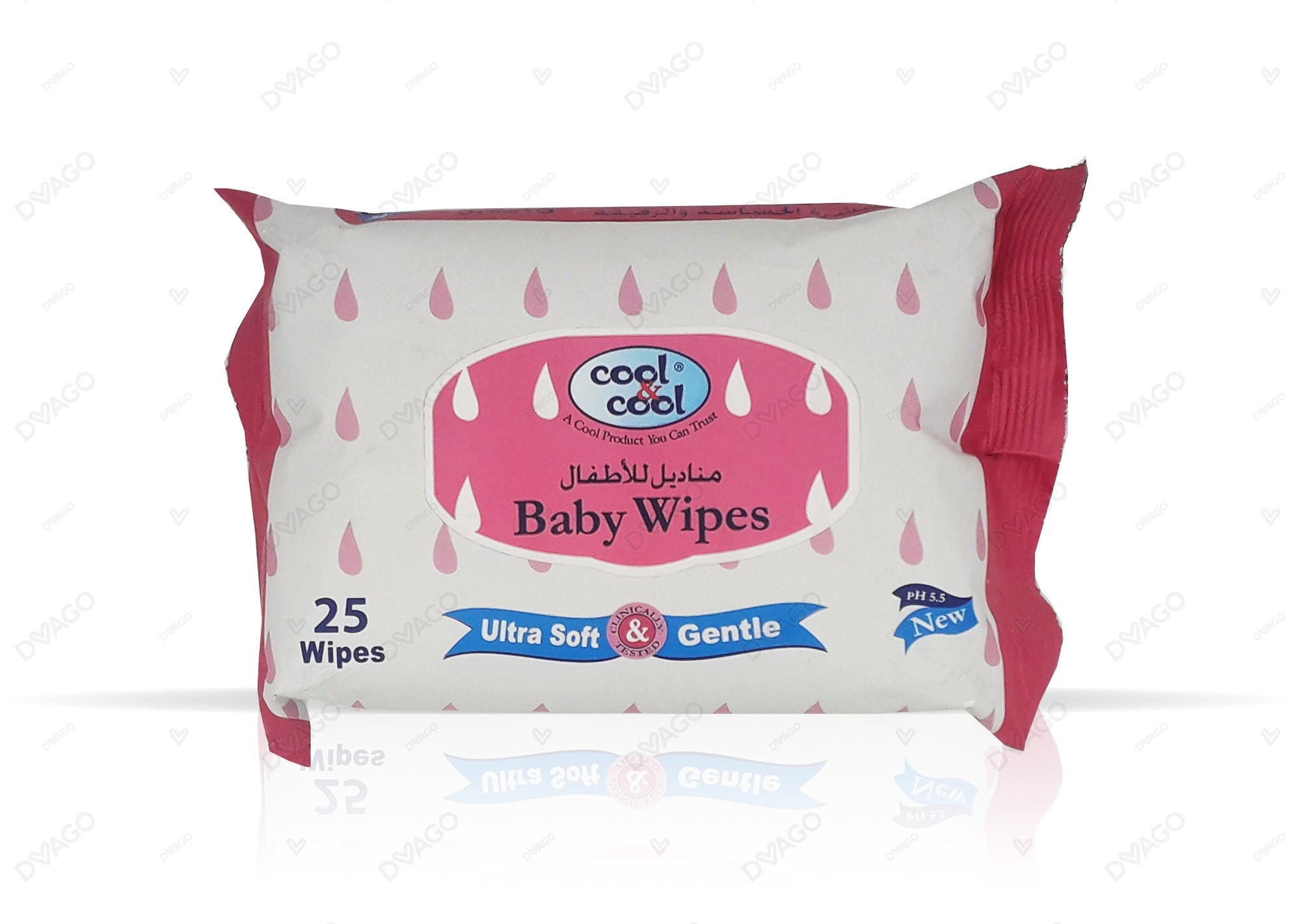BABY WIPES 25S TRAVEL PACK