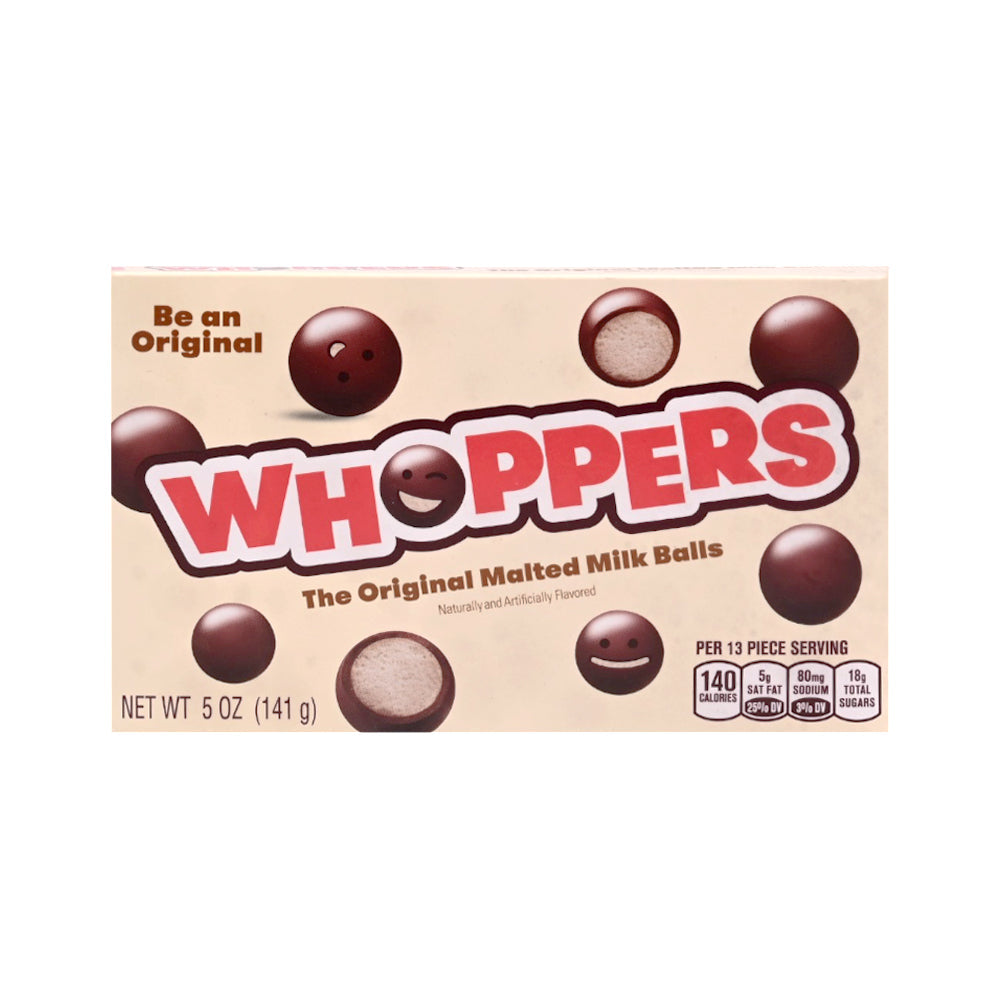 WHOPPERS MILK BALLS ORIGINAL MALTED 141 GM Default Title - MamasJan Grocery Food
