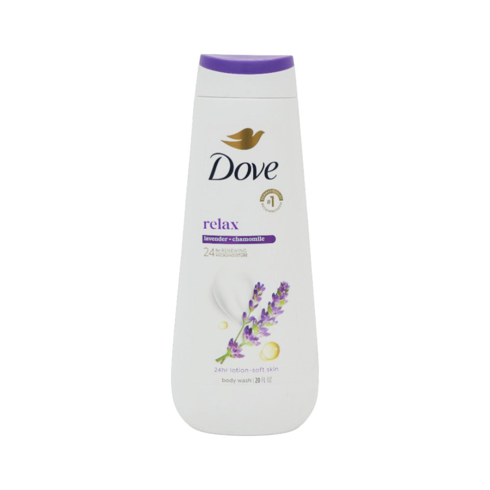 DOVE BODY WASH RELAX LAVENDER & CHAMOMILE 591 ML Default Title - MamasJan skincare